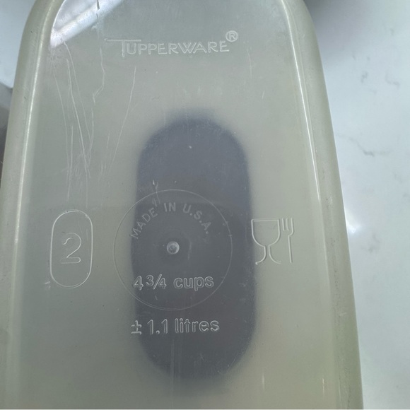 Vintage Tupperware 5 pc set - Picture 6 of 8